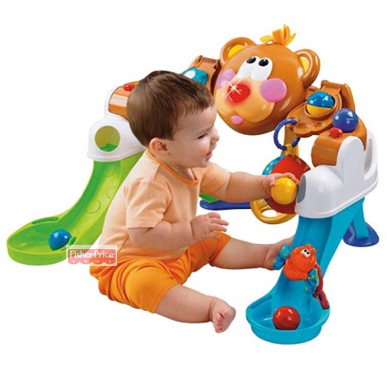 fisher price kick in bobbin bear gym