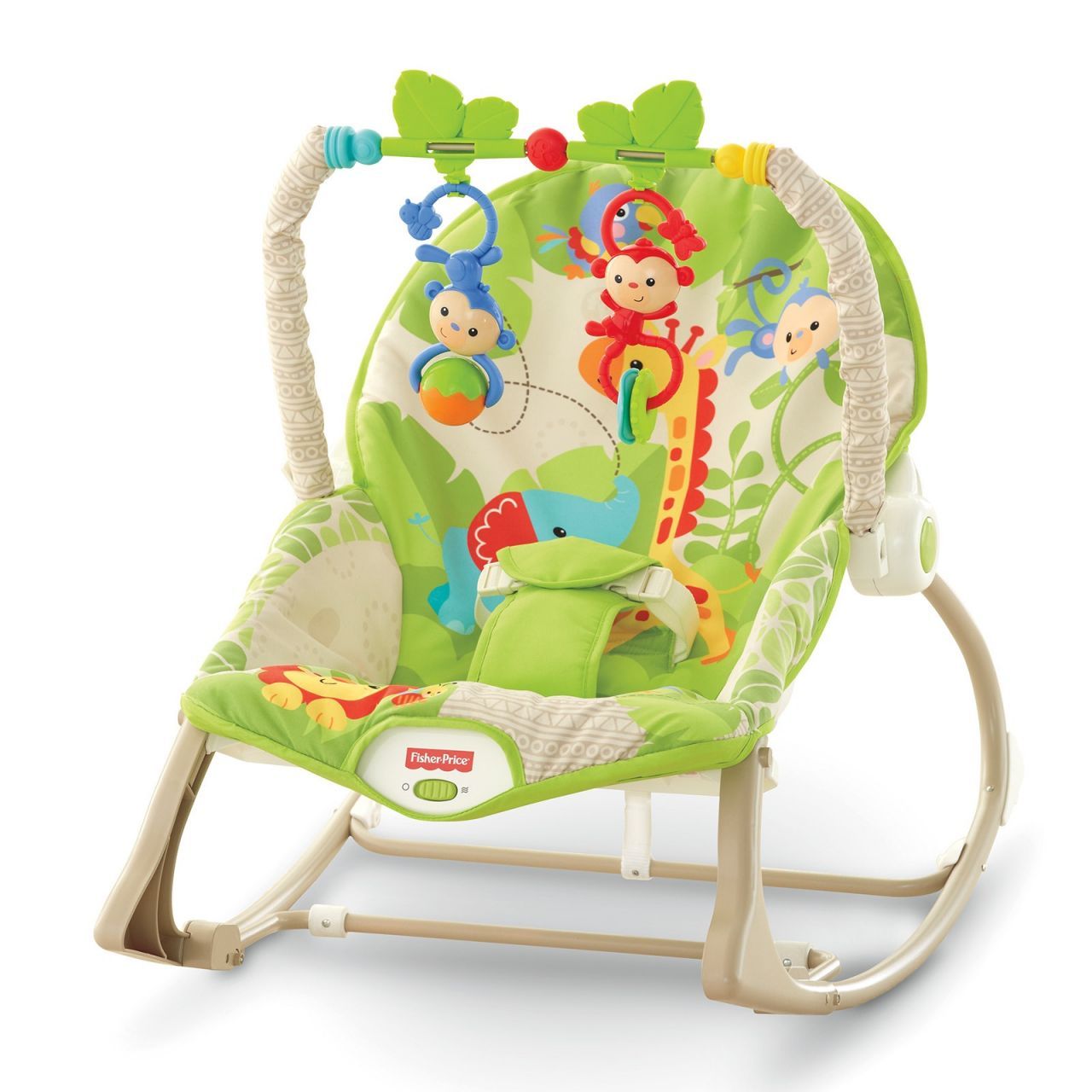 Детский шезлонг Fisher Price Rainforest